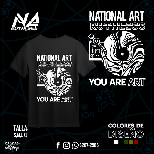 Camisa Blanca y Negra