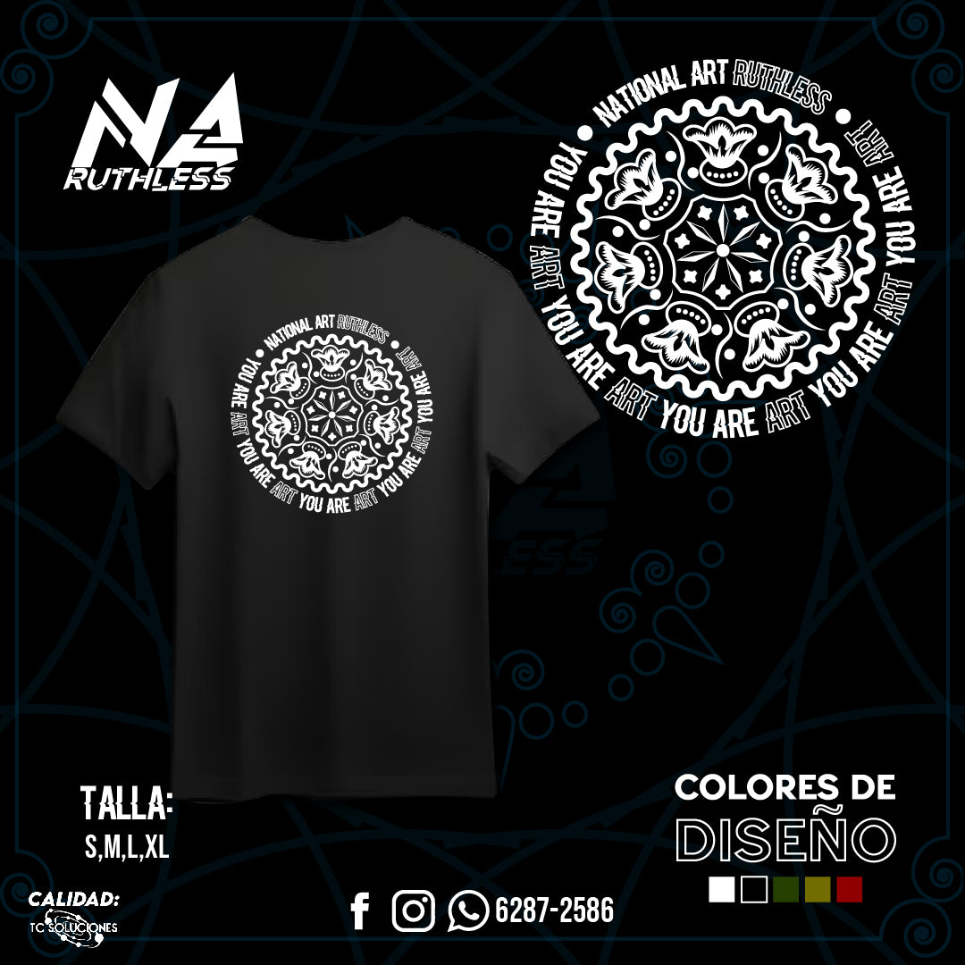 Camisa Blanca y Negra