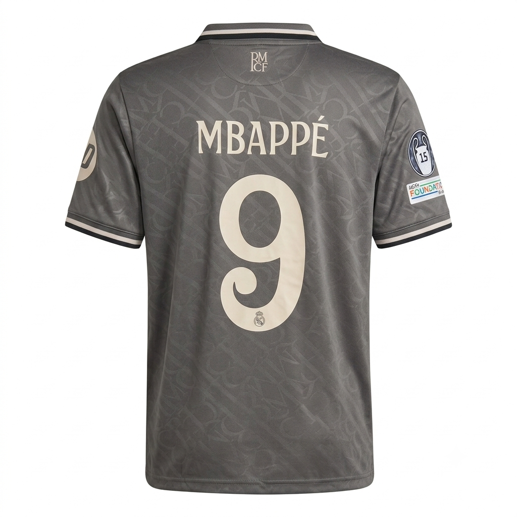 Real Madrid Alternativa 24-25 Mbappé #9
