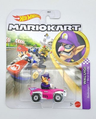 Hot Wheels Mario Kart Waluigi Badwagon / Beat-bolide.