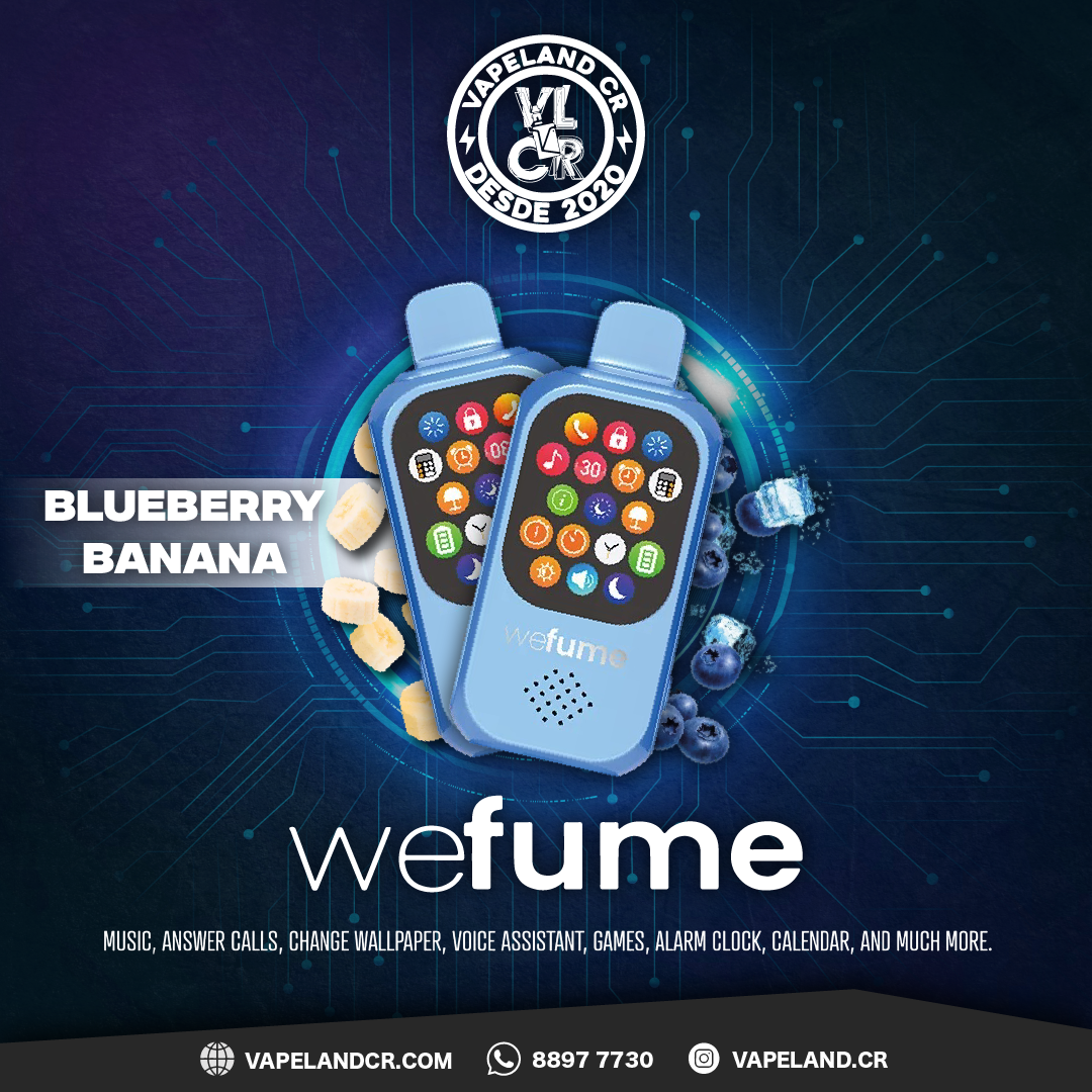 Wefume Blueberry Banana 30000 puffs.