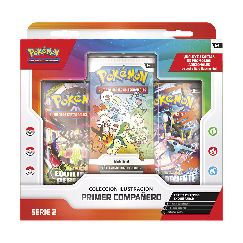 Cartas Pokémon Colección Ilustración Primer Compañero Serie 2.