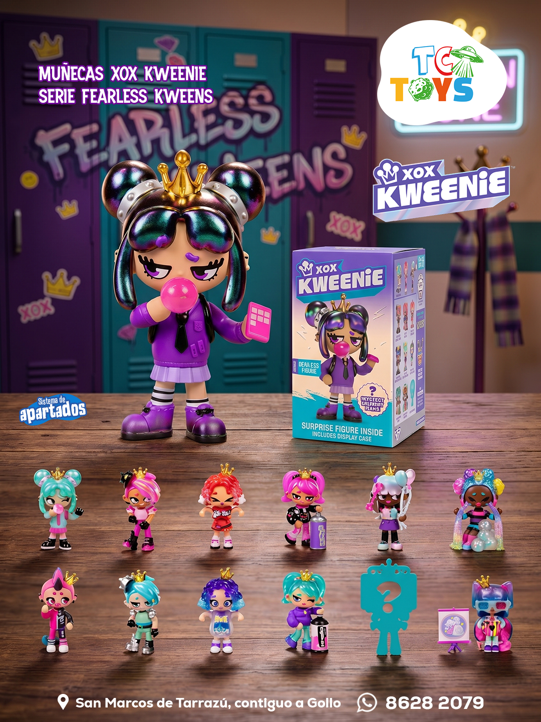 Muñeca XOX KWEENie Serie Fearless Kweens.