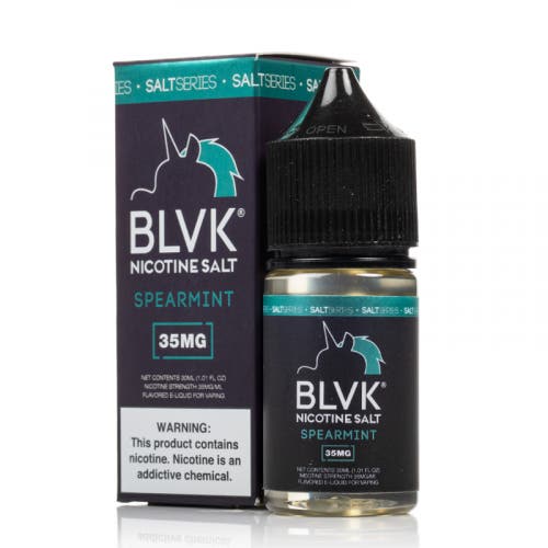 Blvk Salt Spearmint 35mg y 50mg.