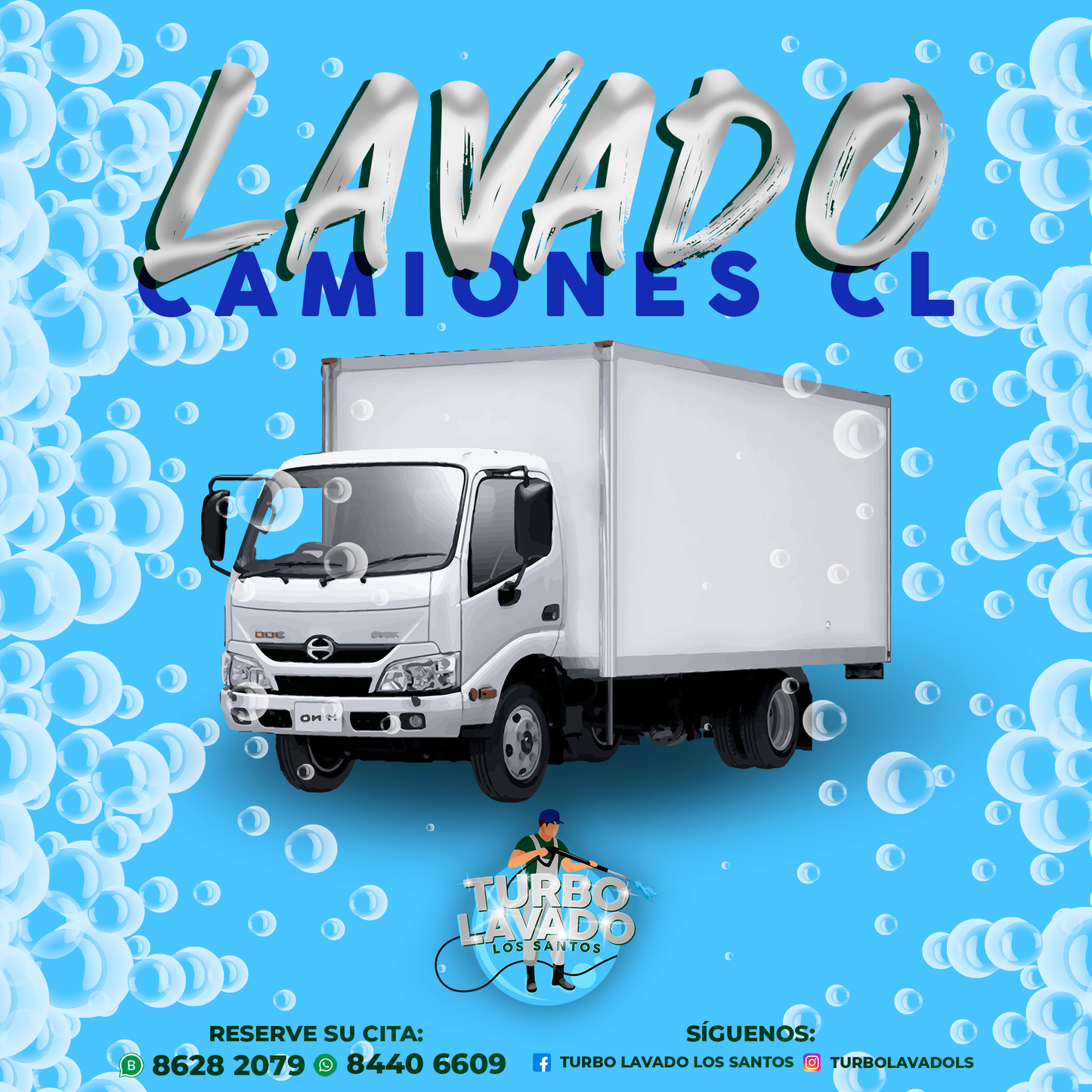 Lavado de Camión Carga Liviana