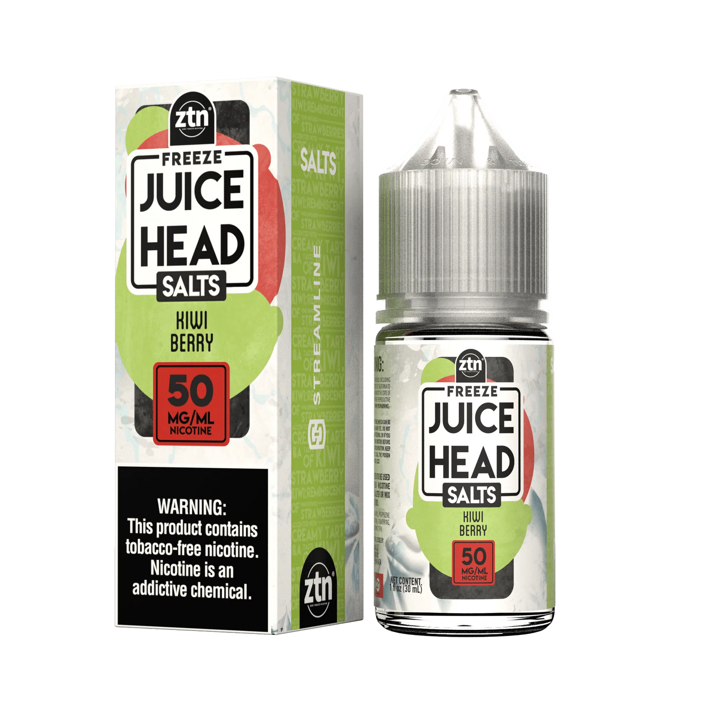 Juice Head Freeze Salts Kiwi Berry 35mg y 50mg.