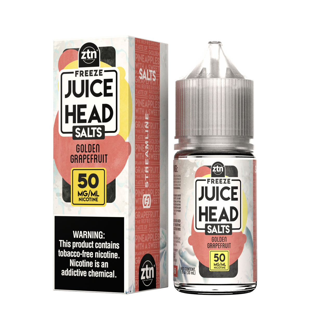 Juice Head Freeze Salts Golden Grapefruit 35mg y 50mg.