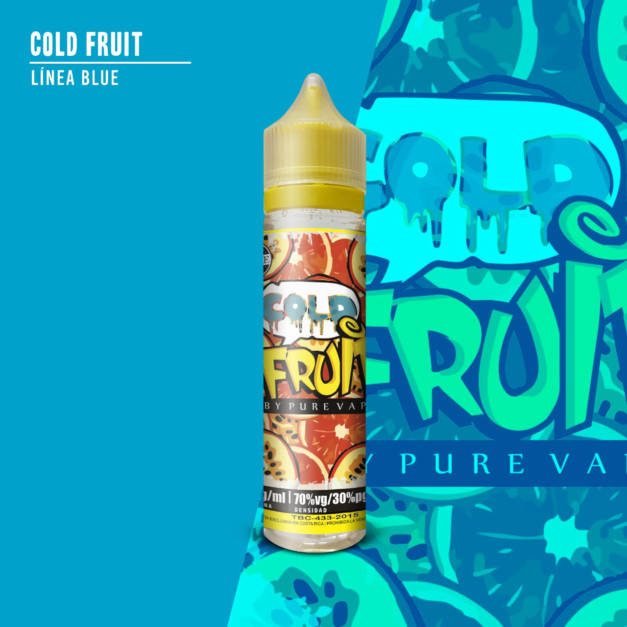 Pure Vape Cold Fruit 120ml.