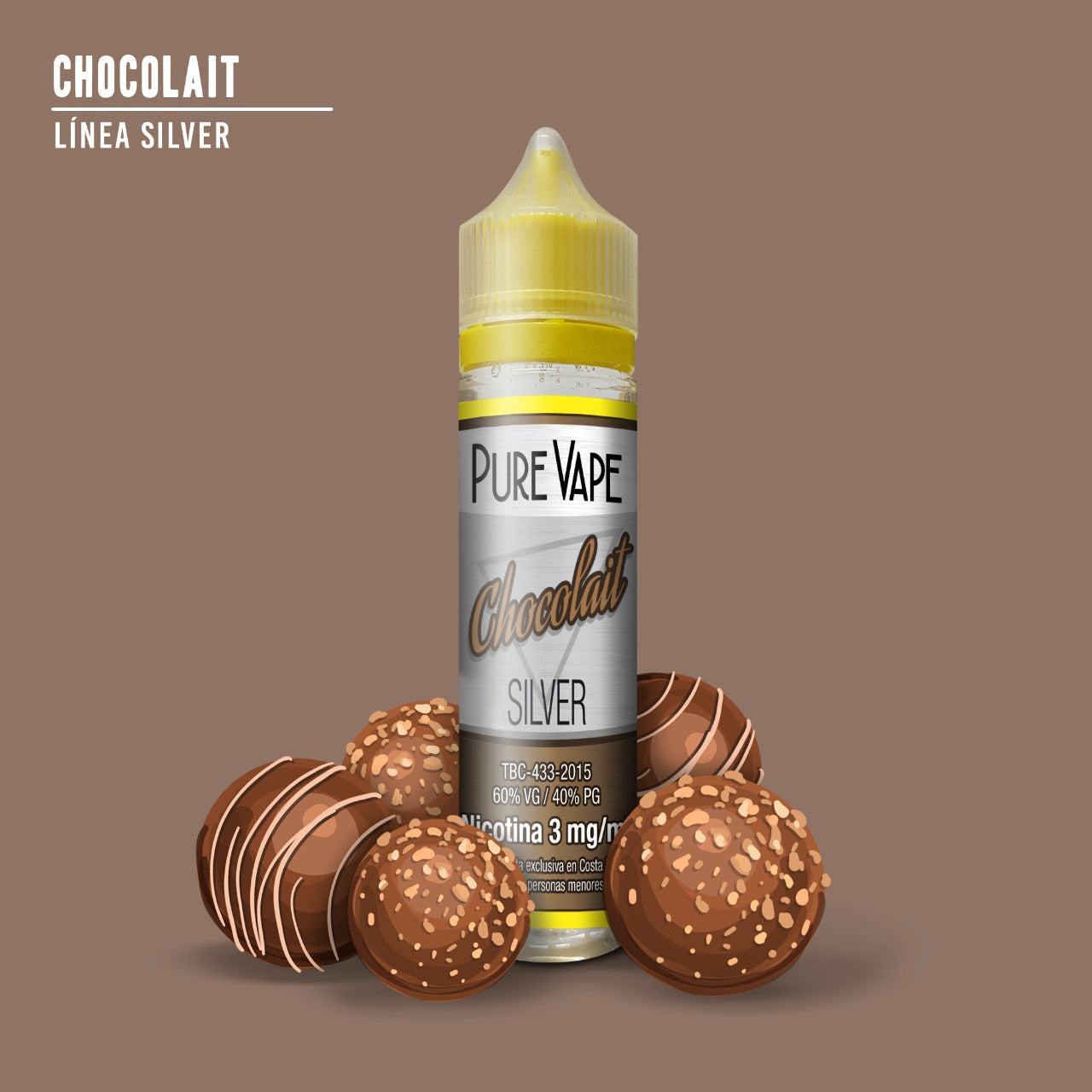 Pure Vape Chocolait 120ml.
