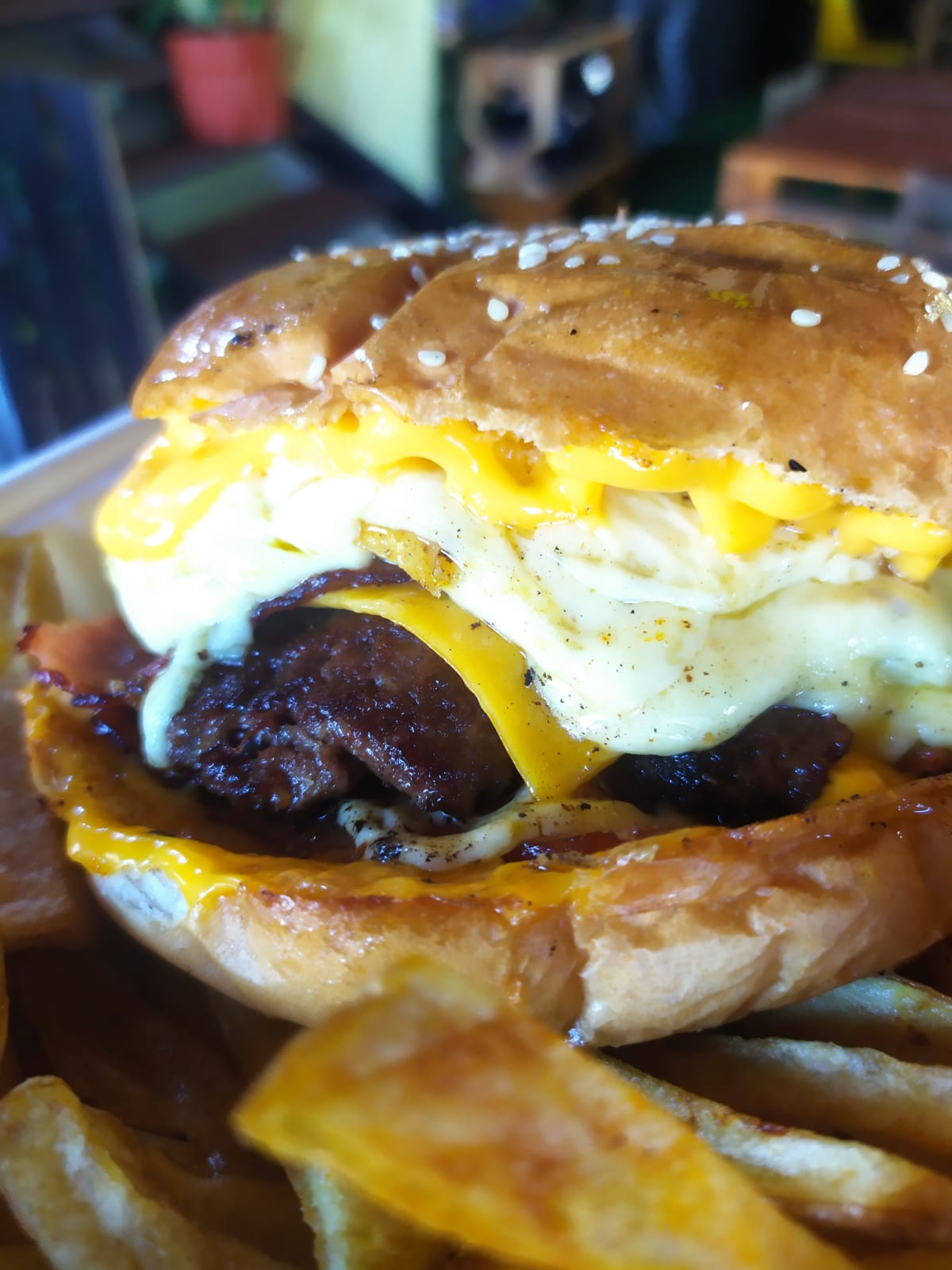 Hamburguesa Chesee Bacon