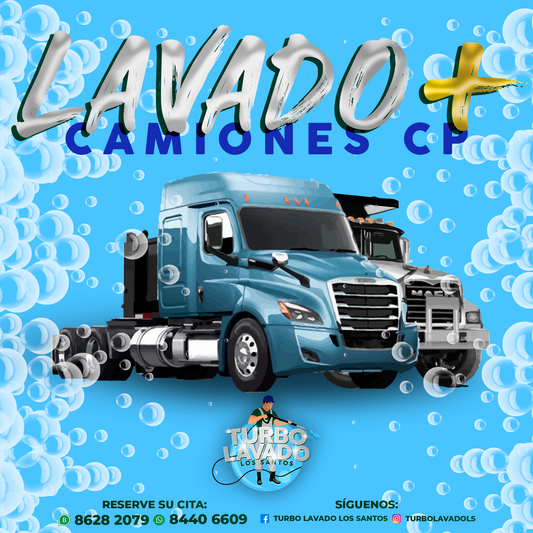 Lavado de Camión Carga Pesada