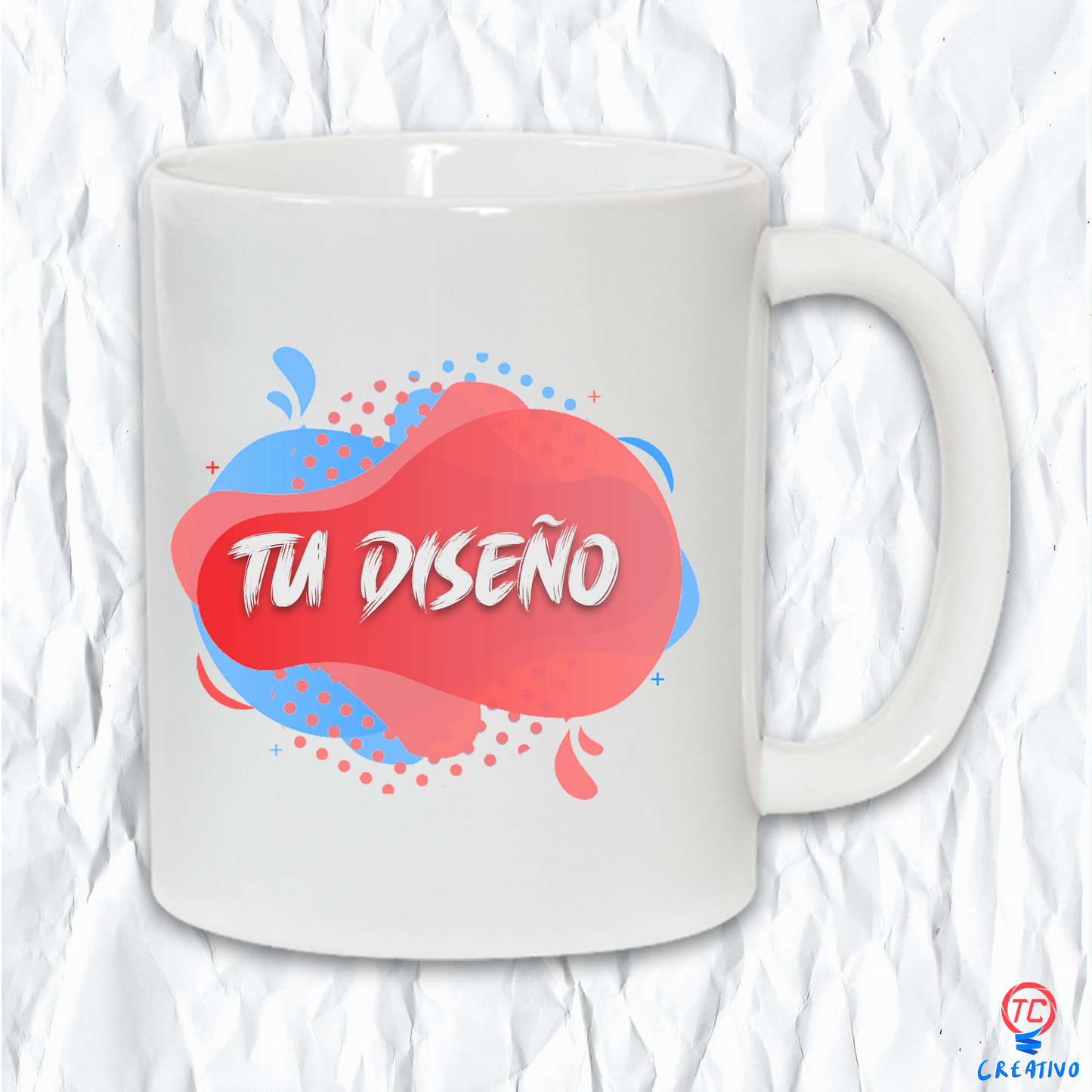 Taza Blanca 11oz Sublimada