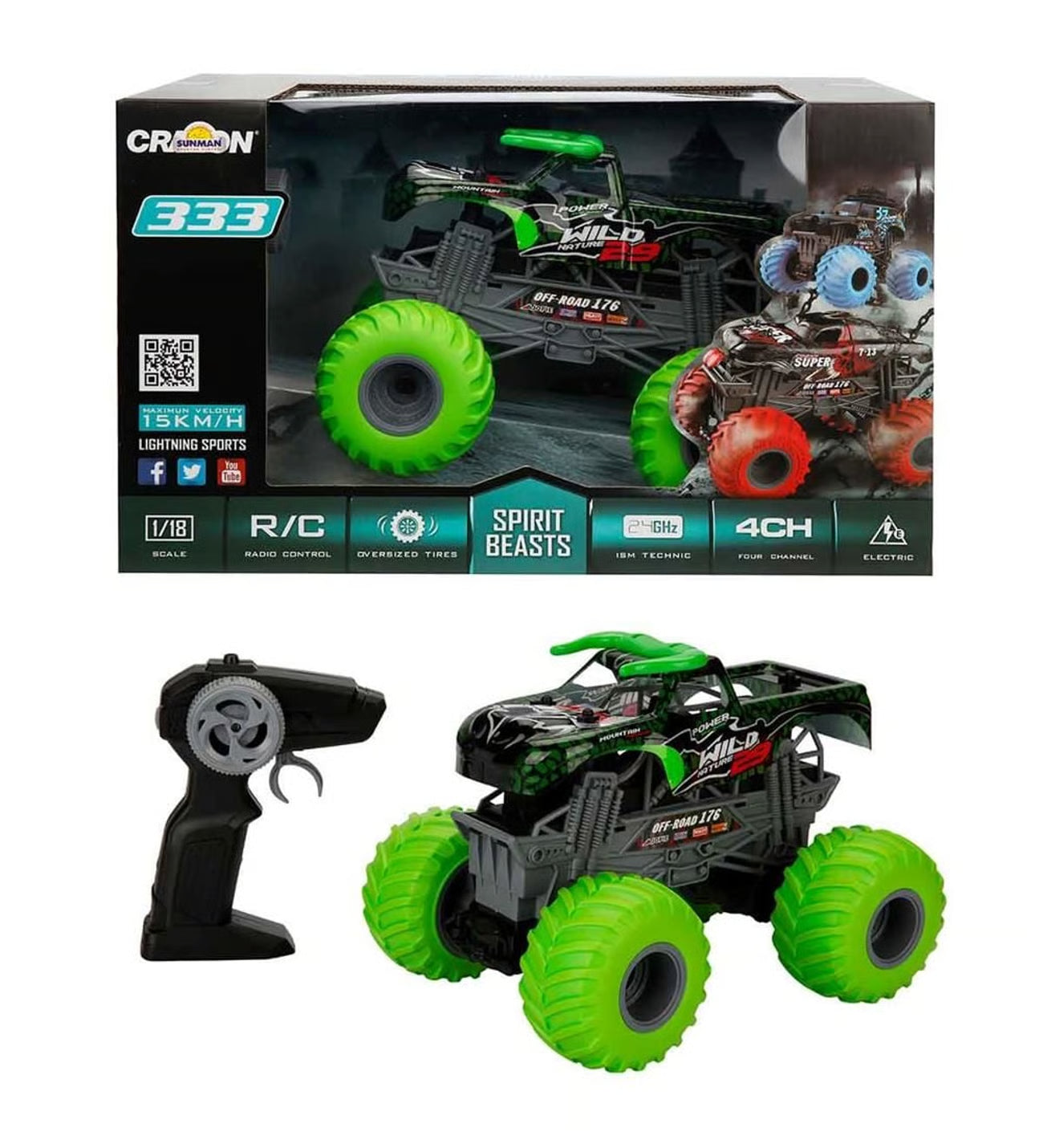 Carro a Control Remoto Crazon 333.