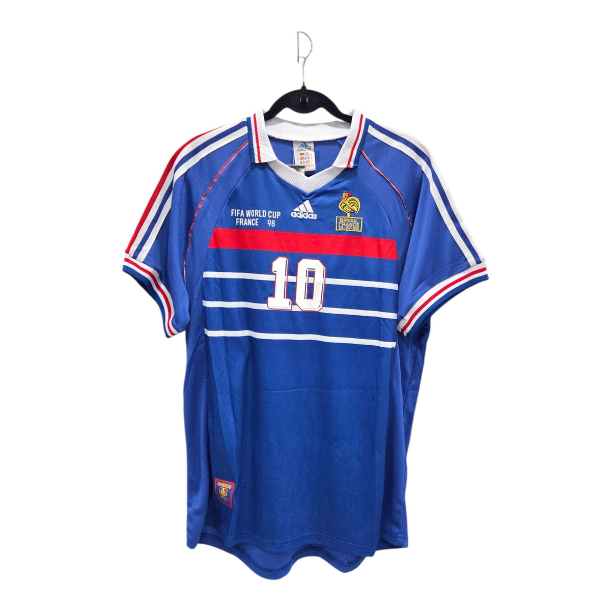 Retro Francia Local 1998 Zidane #10
