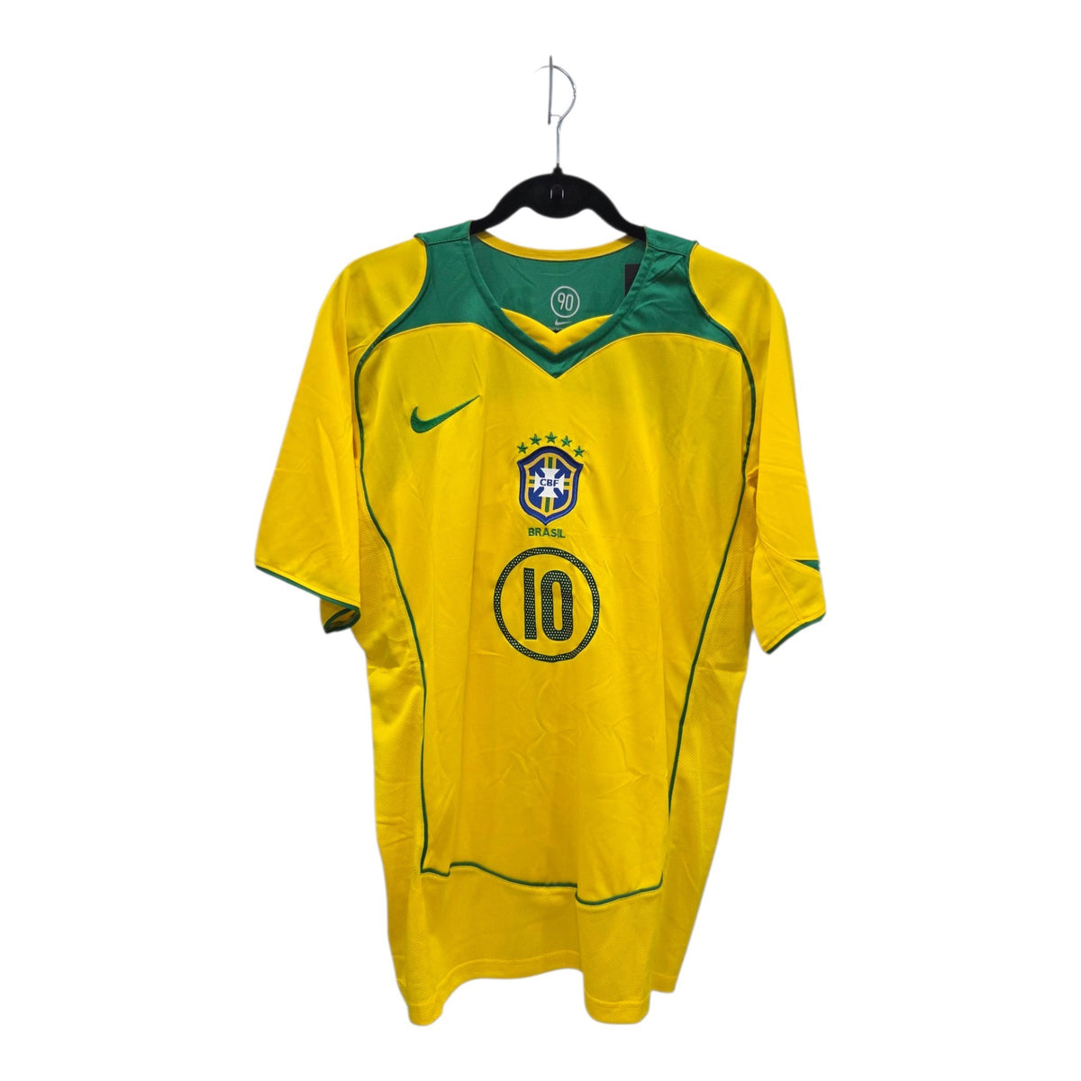 Retro Brasil Local 2004 Ronaldinho #10