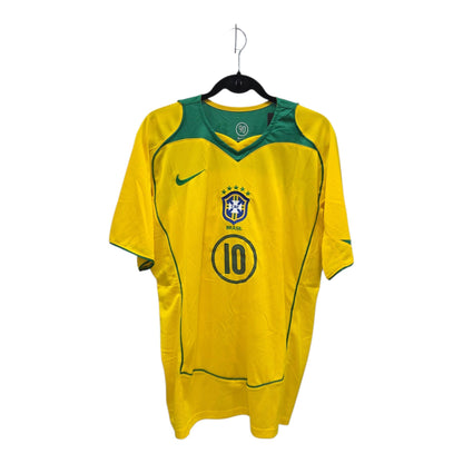 Retro Brasil Local 2004 Ronaldinho #10