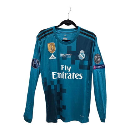 Retro Real Madrid Alternativo 2018 Ronaldo #7 Manga Larga