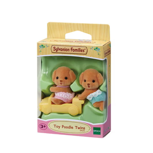 Sylvanian Families Gemelos Caniche Toy.