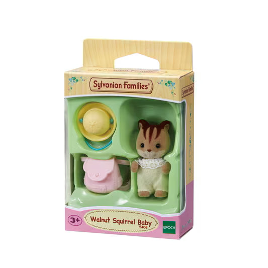 Sylvanian Families Bebé Ardilla Walnut.