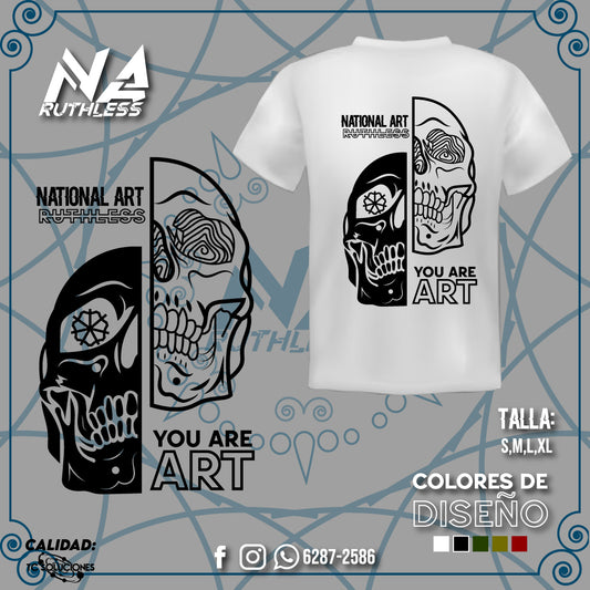 Camisa Blanca y Negra