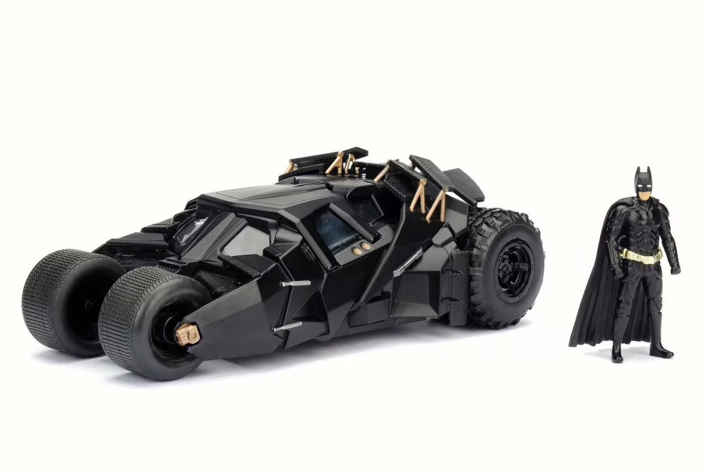 Batman The Dark Knight Batmobile y Batman Jada.