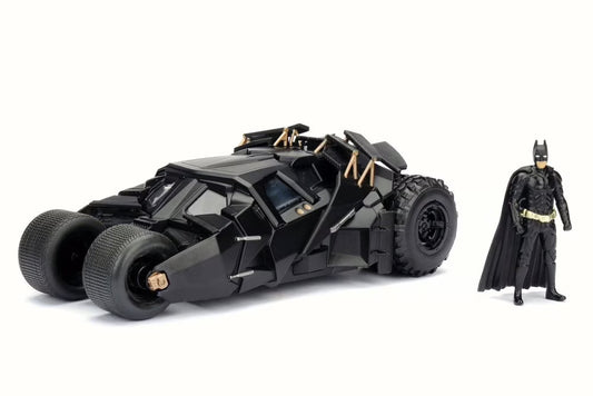 Batman The Dark Knight Batmobile y Batman Jada.