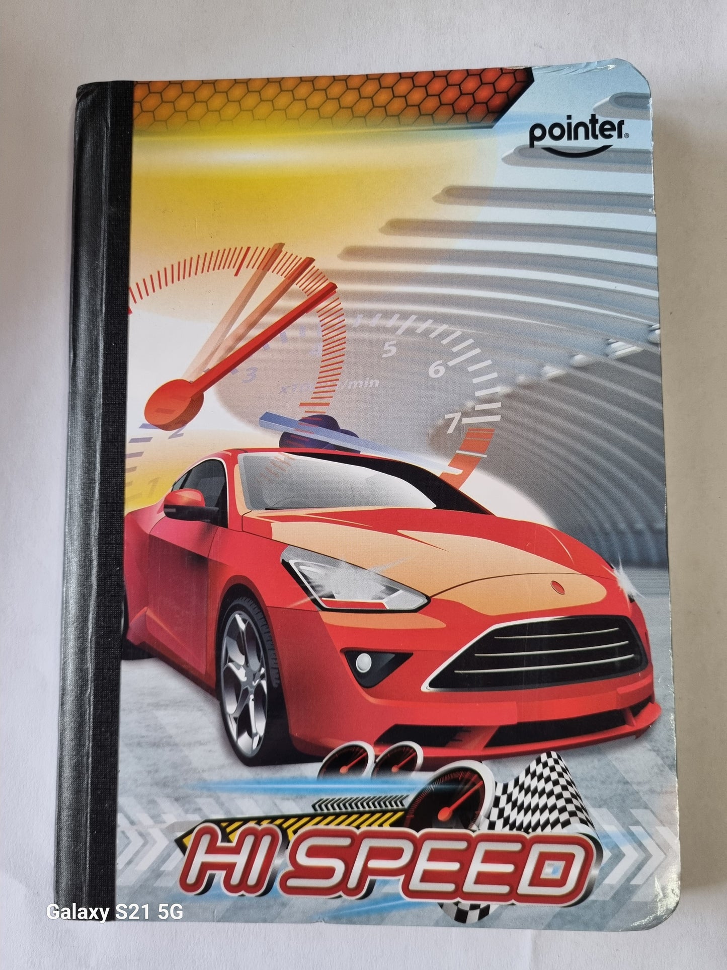 Cuaderno cosido carros Pointer.