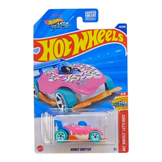 Hot Wheels Donut Drifter Rosado.