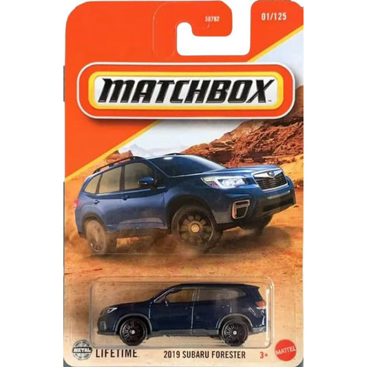 Matchbox 2019 Subaru Forester Azul.