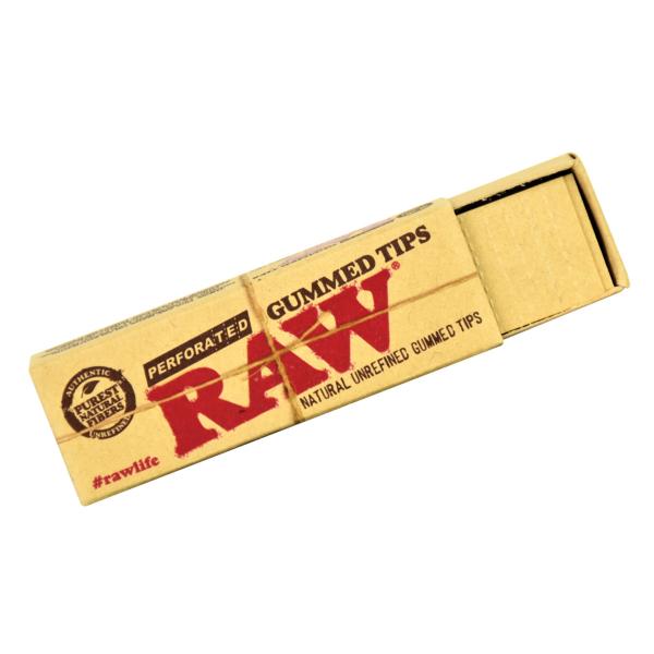 Filtros RAW Unrefined Gummed Perforated.