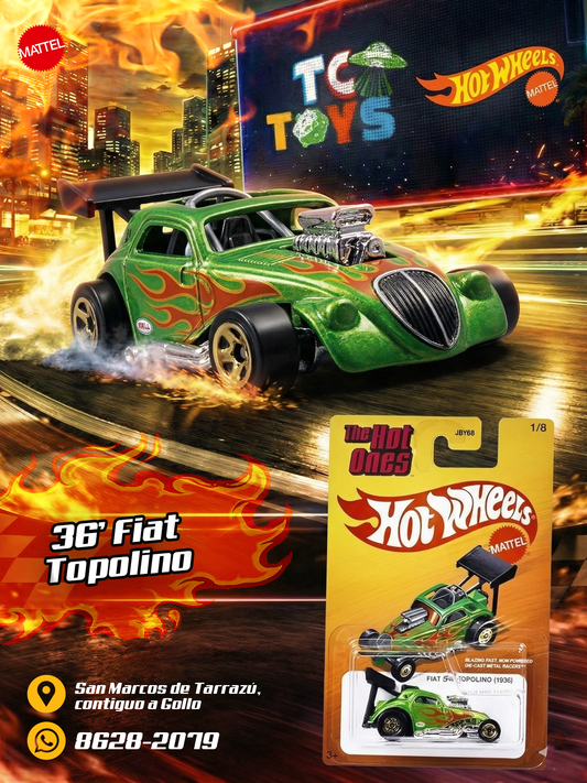 Hot Wheels The Hot Ones Fiat 500 Topolino (1936).