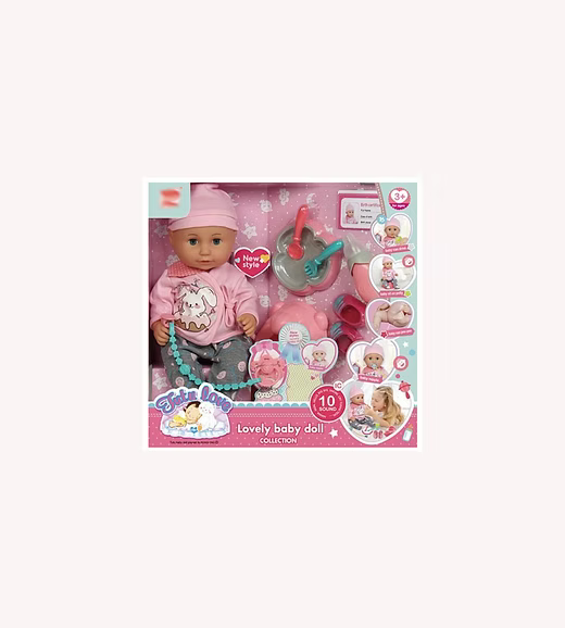 Muñeco Bebé Lovely Tutu Love con Sonido.