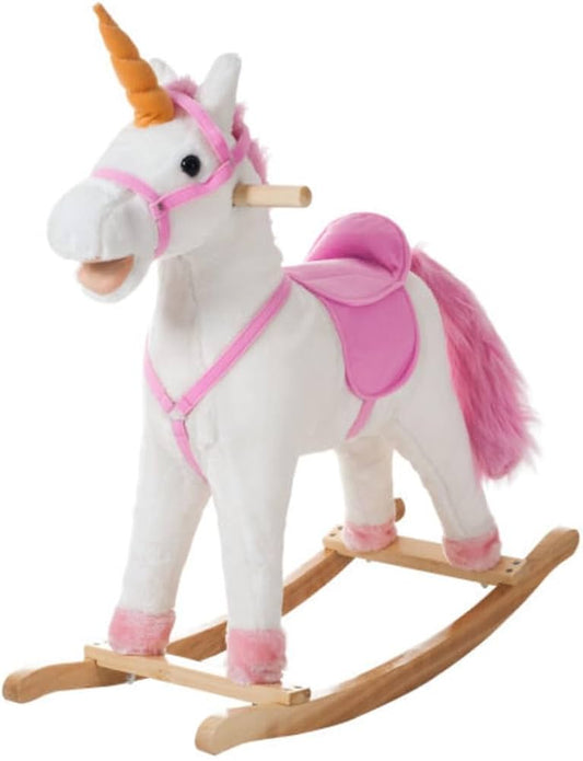Unicornio Mecedor Montable con Sonido Cotton Box.