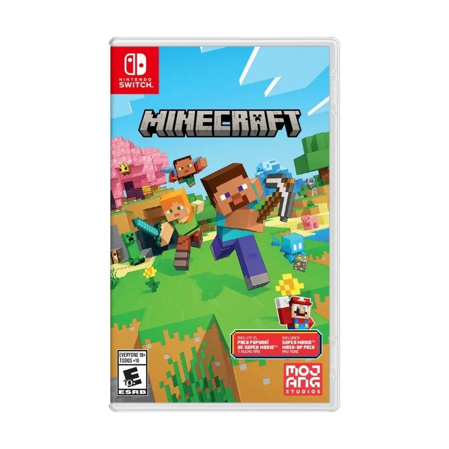Juego Nintendo Stitch Minecraft Original.