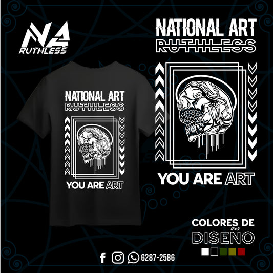 Camisa Blanca y Negra