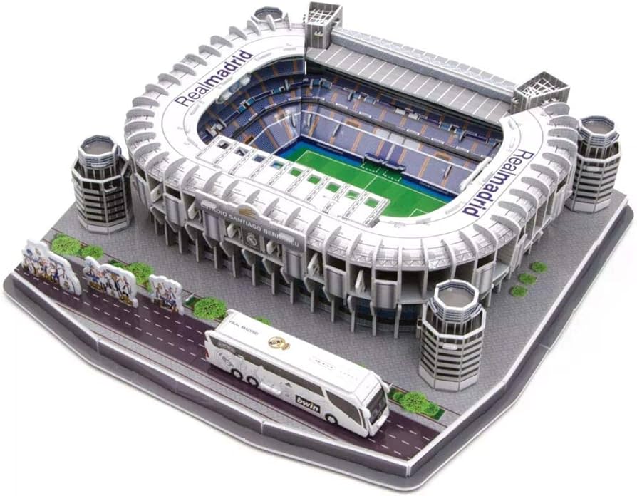 Estadio Santiago Bernabeu Puzzle 3D