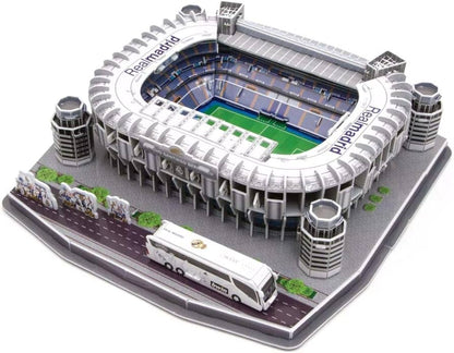 Estadio Santiago Bernabeu Puzzle 3D