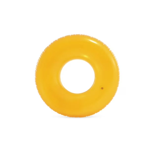 Anillo Flotador Intex Inflable Amarillo.