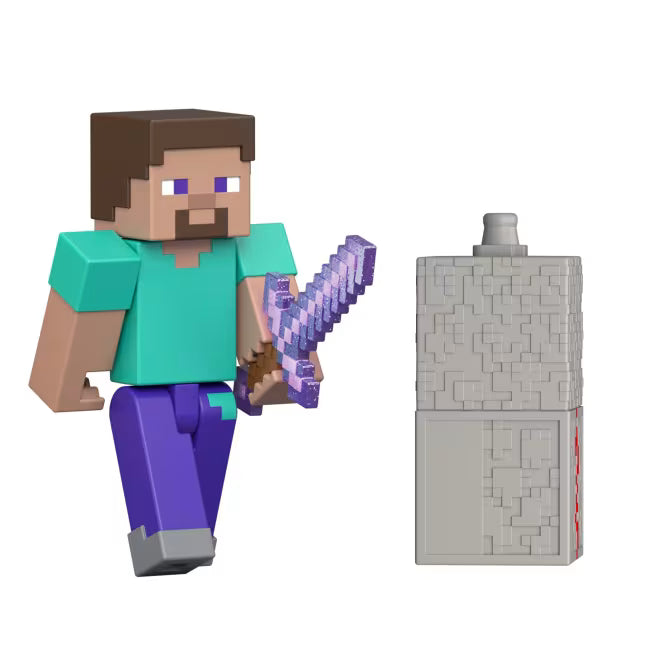 Figura Mattel Minecraft Steve.