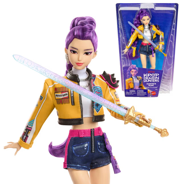 KPOP Demon Hunters Huntrix Rumi ¨How It's Done¨ Mattel.