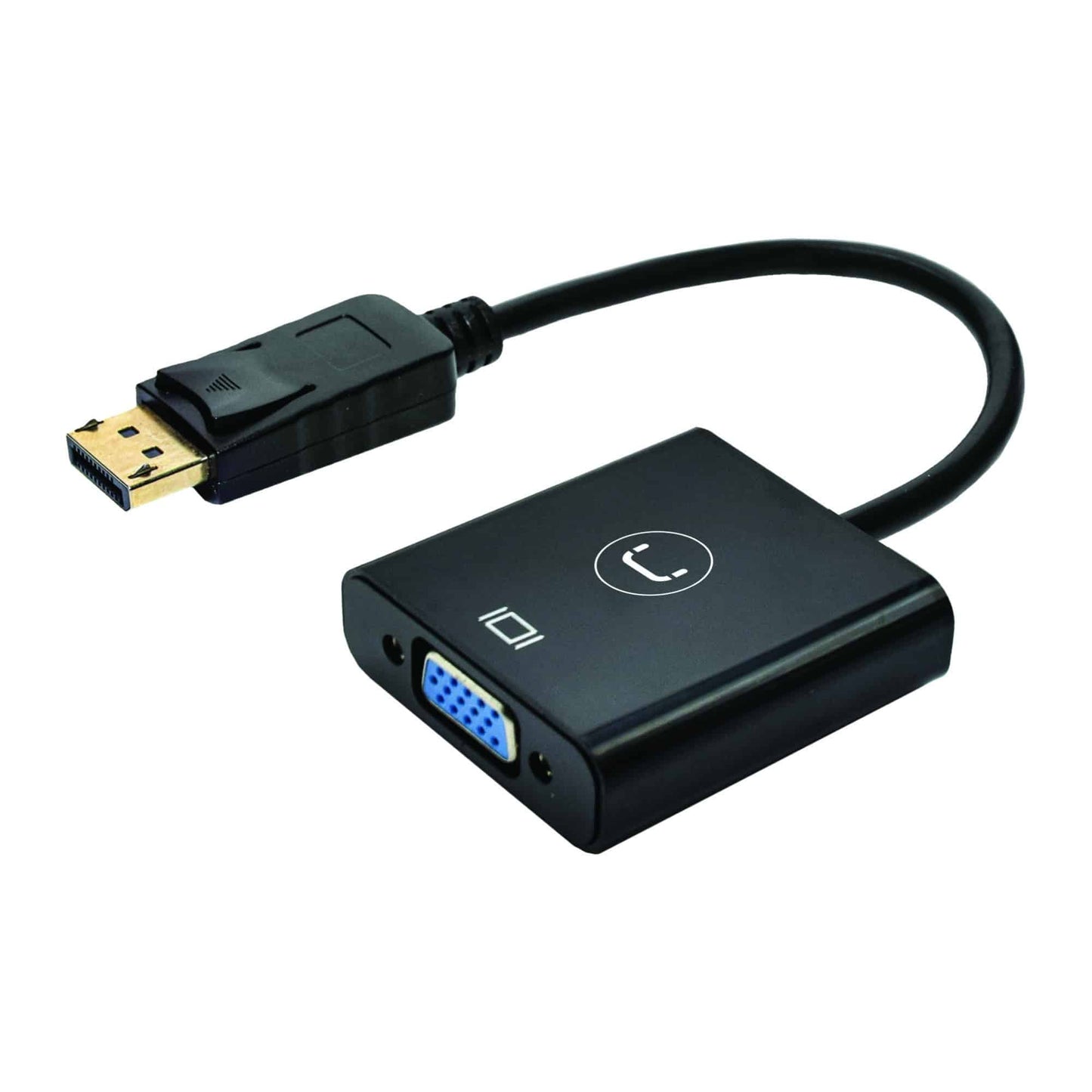 Adaptador Unno Tekno DisplayPort a VGA AD3006BK.