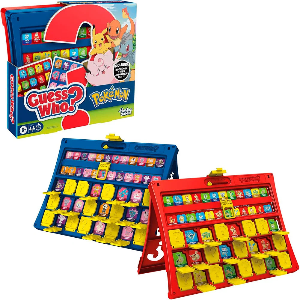 Adivina Quién? Pokémon Hasbro Games.