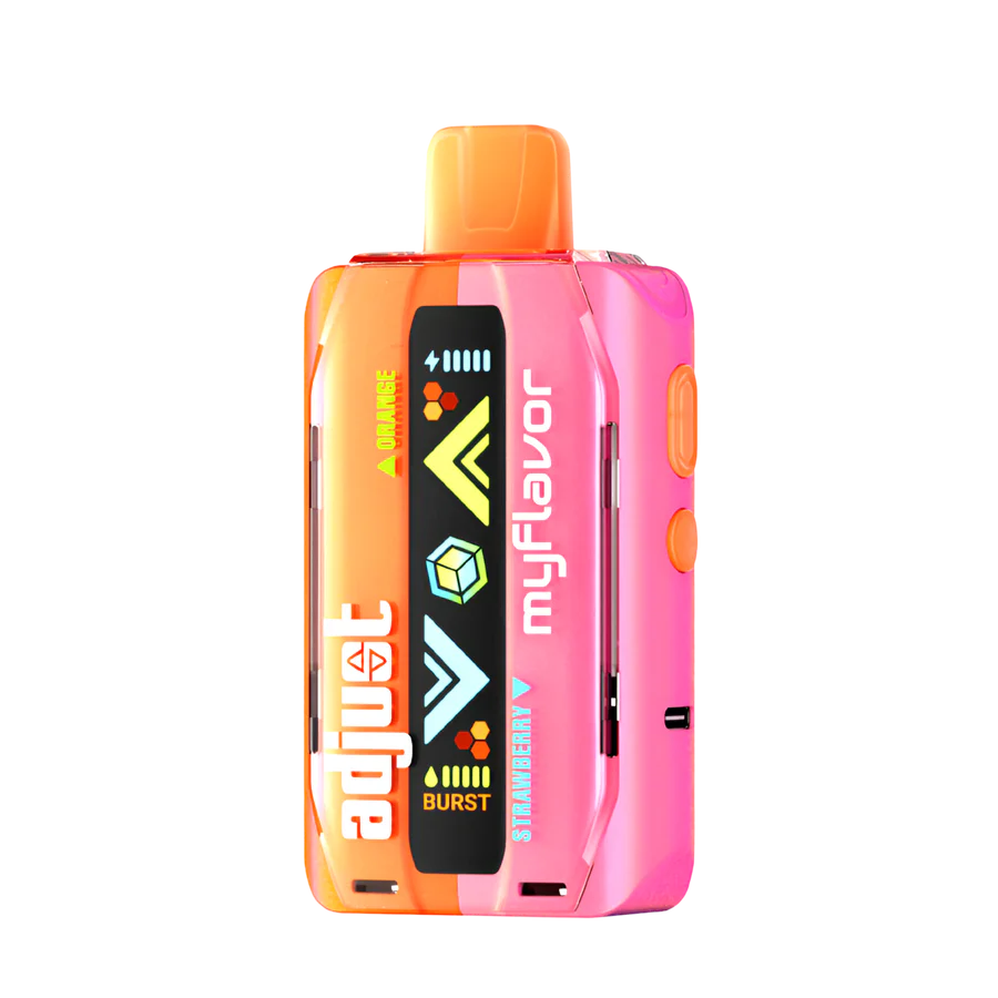 Adjust MyFlavor Orange Strawberry 40000 puffs.