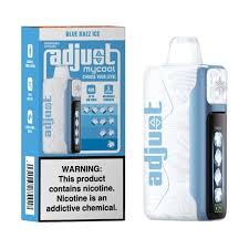 Adjust Mycool Blue Razz Ice 40000 puffs.