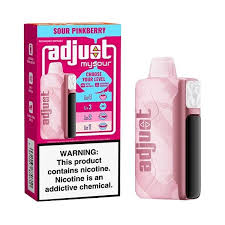 Adjust Mysour Sour Pinkberry 40000 puffs.