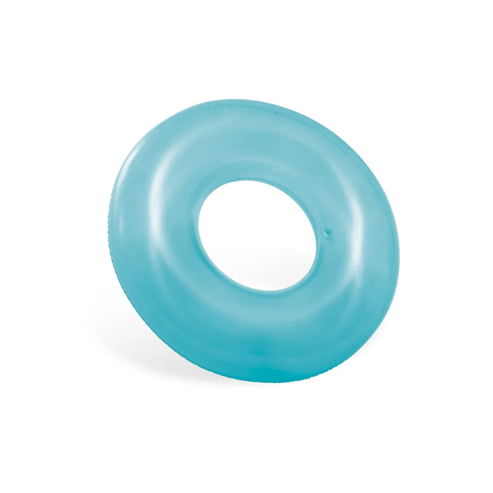 Anillo Flotador Intex Inflable Celeste.
