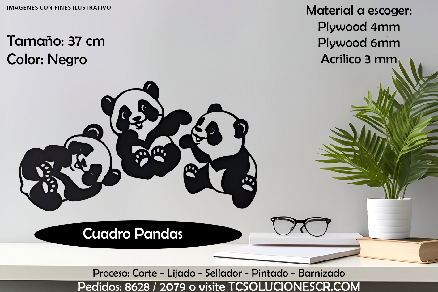 Cuadro Pandas 2