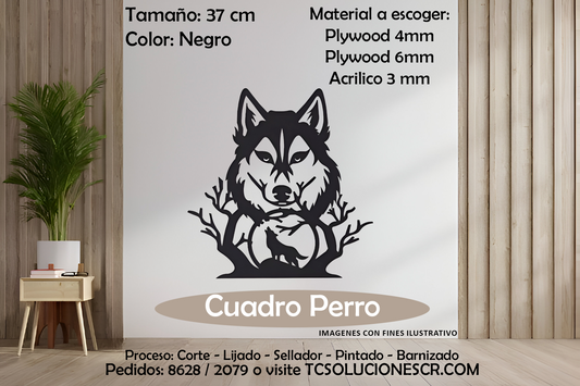 Cuadro Lobo 2