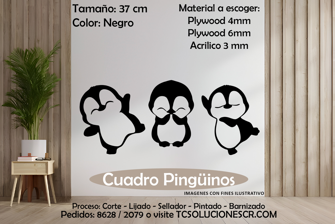 Cuadro Pingüinos