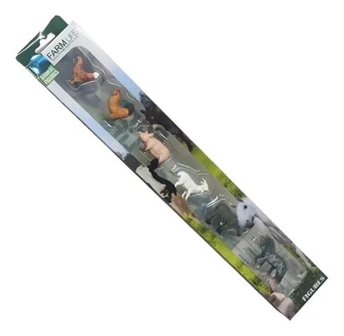Animales de la Granja Wild Life Blister de 6.